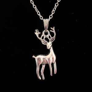 Deer Necklace May Be Personalized